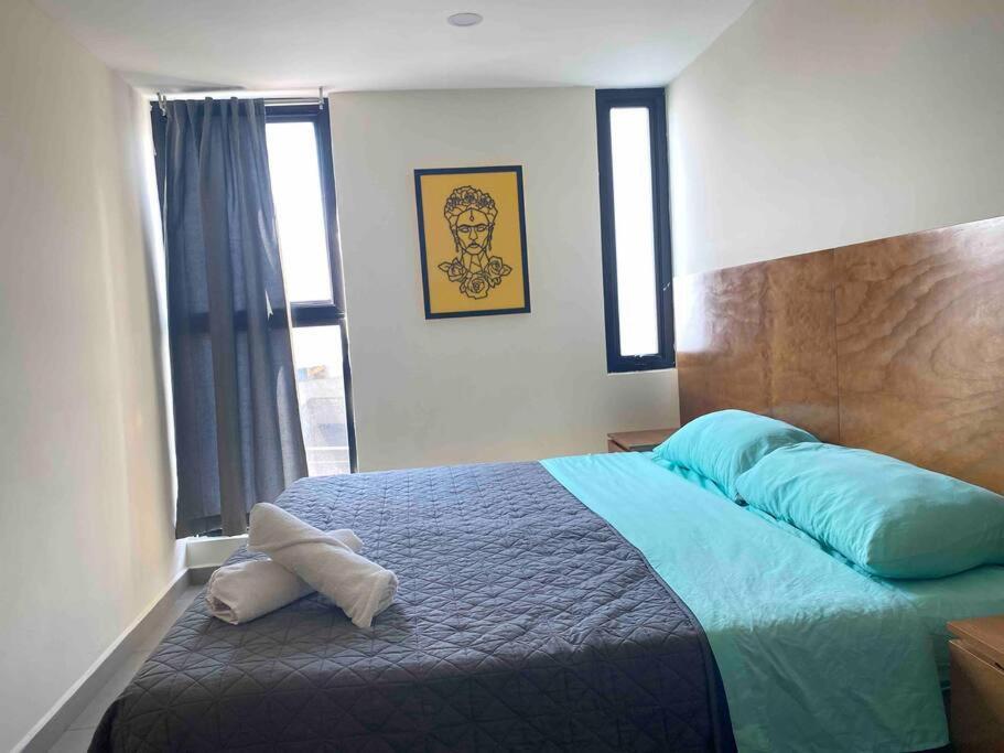 Downtown Depto Con Terraza Privada Apartment Mexico City Ngoại thất bức ảnh