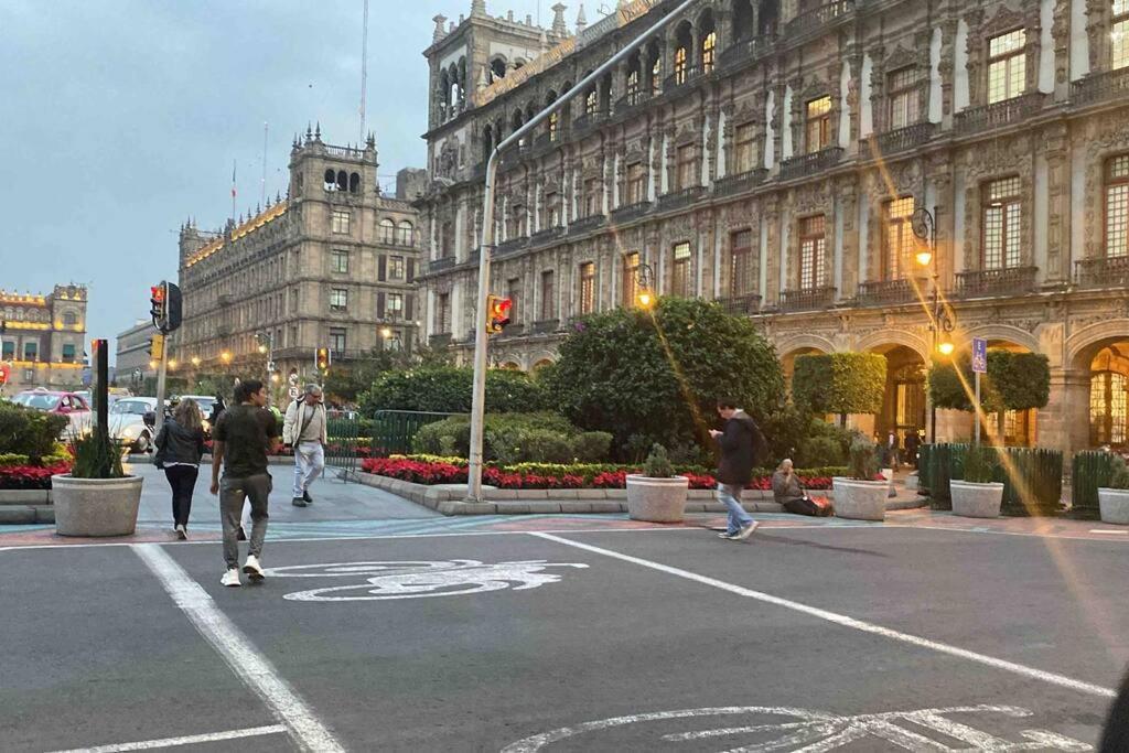 Downtown Depto Con Terraza Privada Apartment Mexico City Ngoại thất bức ảnh
