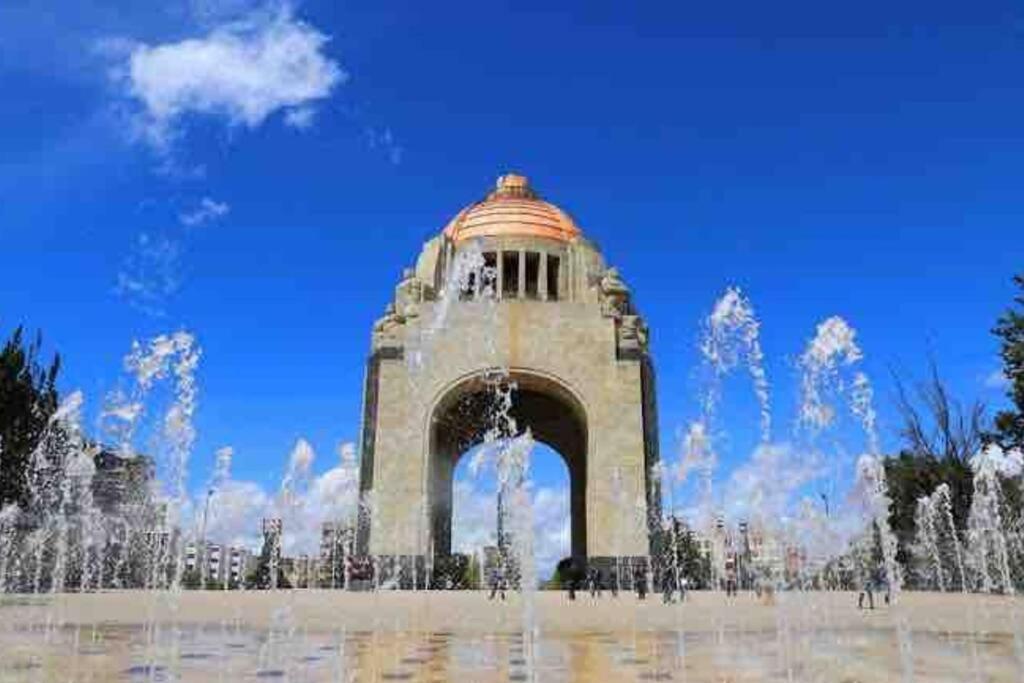 Downtown Depto Con Terraza Privada Apartment Mexico City Ngoại thất bức ảnh